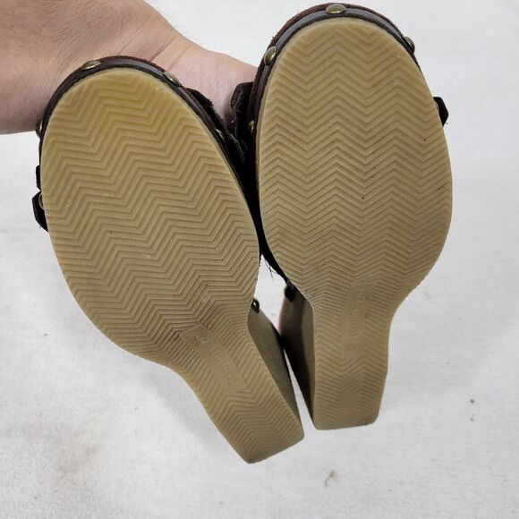 Tommy Girl Clogs Womens Size 6M Tassel Kiltie Leather Shoes Clog City School - Picture 9 of 11